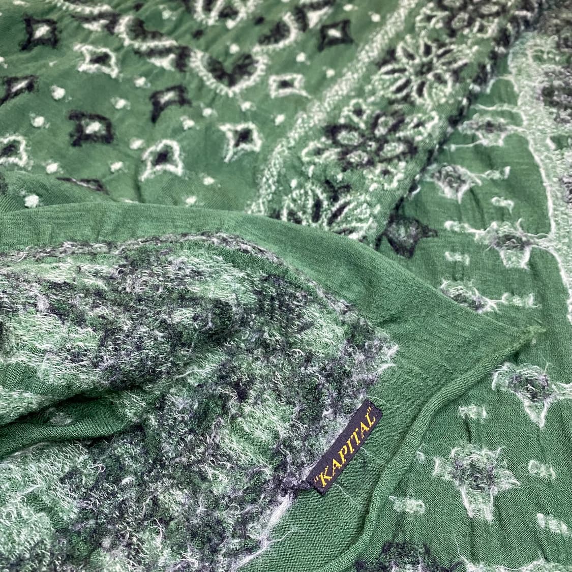 캐피탈 반다나 울 머플러 상품이미지3