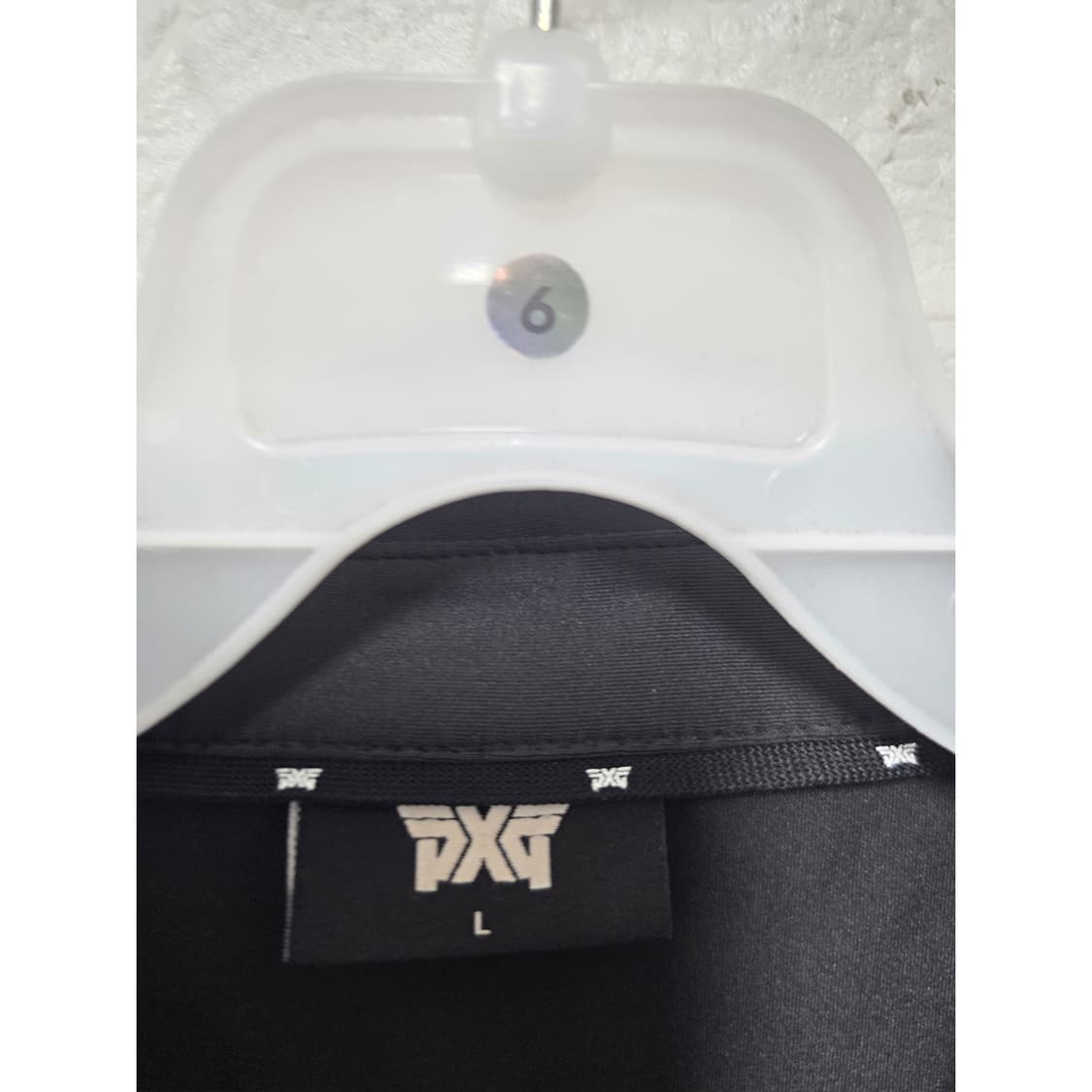 PXG 남성 골프 긴팔티 L 블랙 상품이미지2