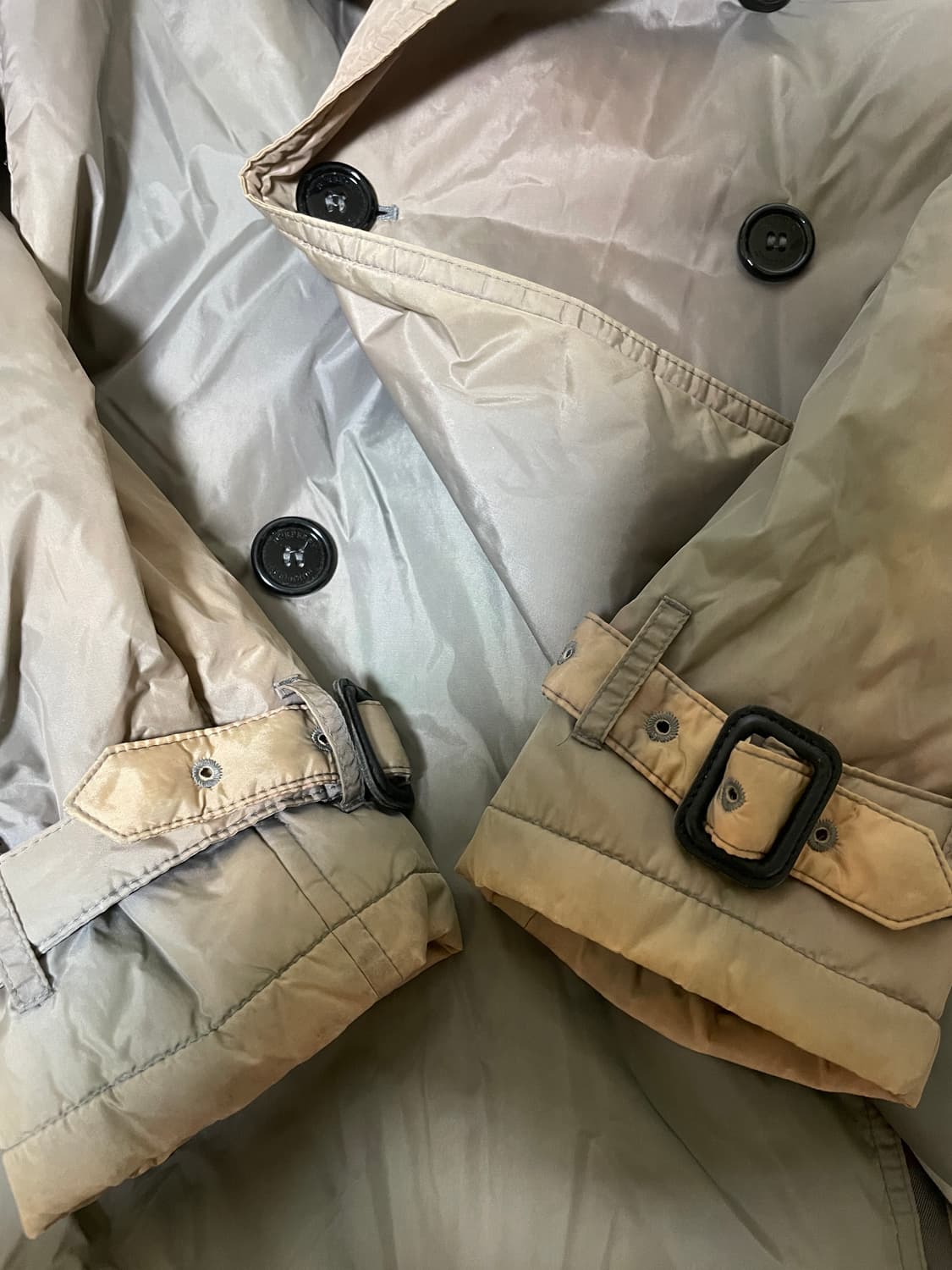 [정품] 버버리 더블 트렌치코트 55-66 상품이미지9