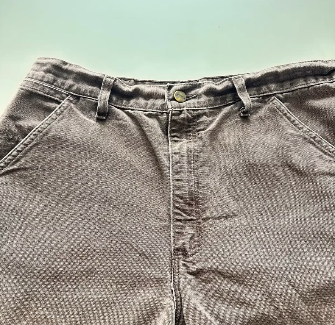 90년대 칼하트 카펜터 쇼츠 브라운 빈티지 반바지 상품이미지2