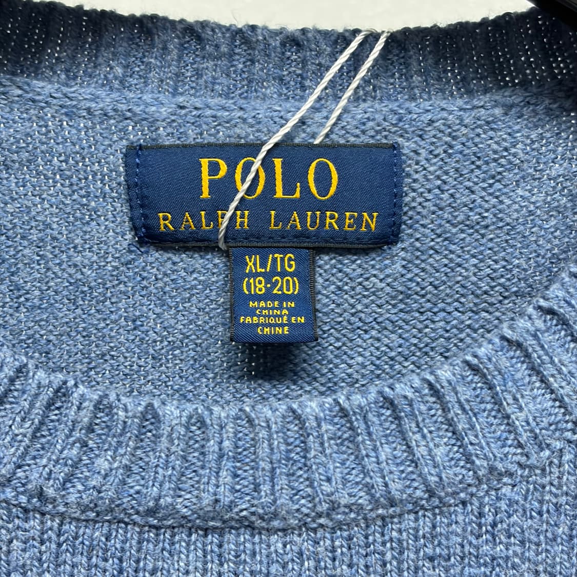 폴로 자수 니트 상품이미지5