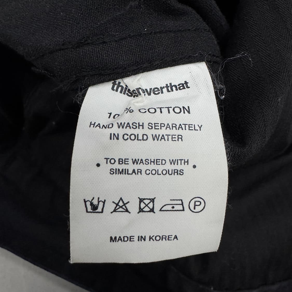 디스이즈네버댓 흑청 데님 트러커 자켓 상품이미지10