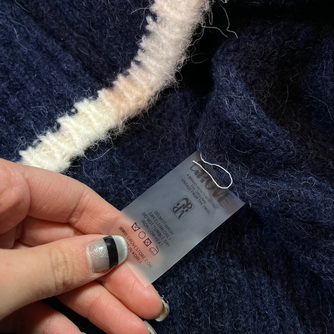 그로브 우먼 카라 니트 상품이미지4