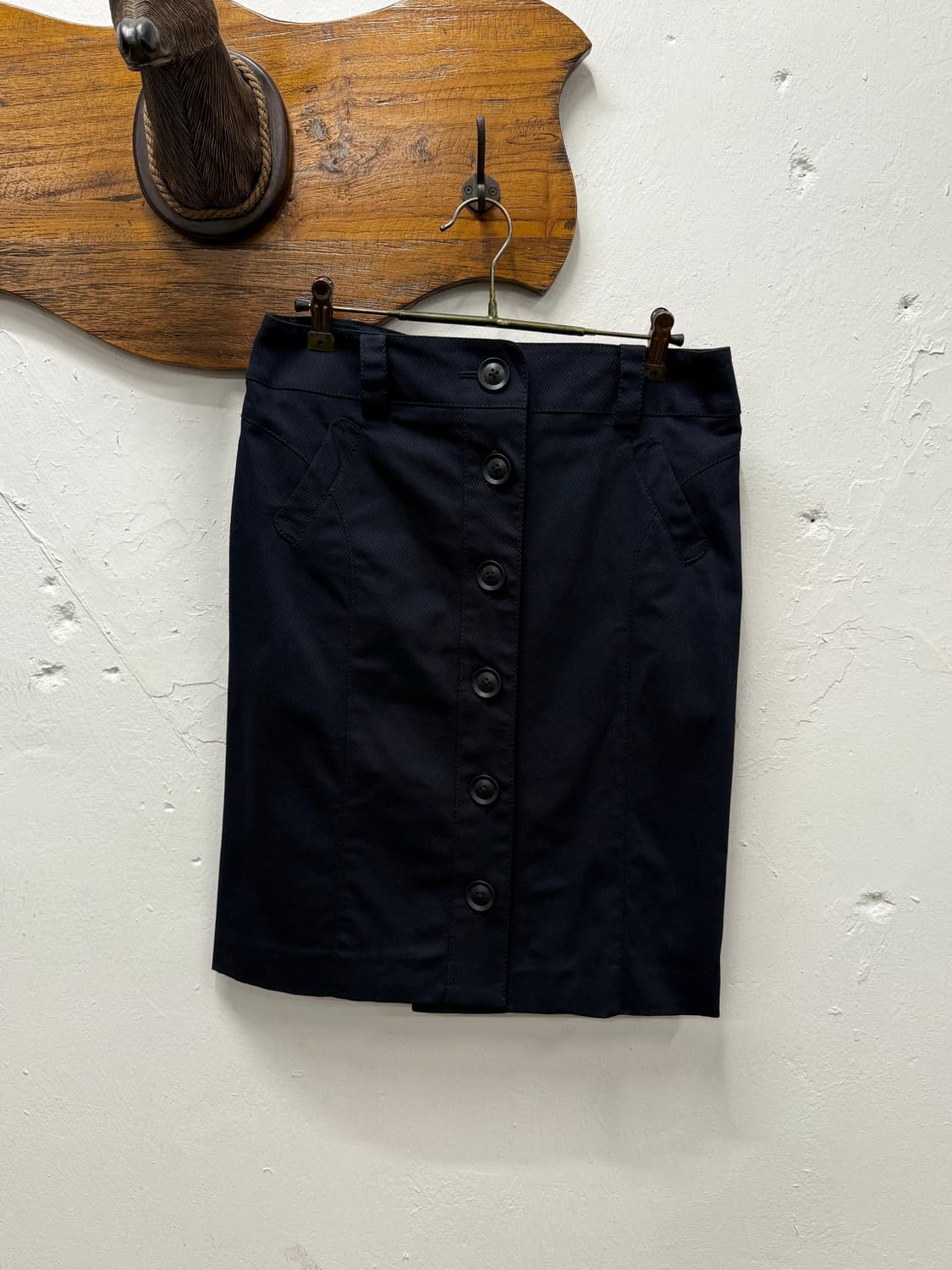 29) J.Press Button Front Cotton Skirt 상품이미지2