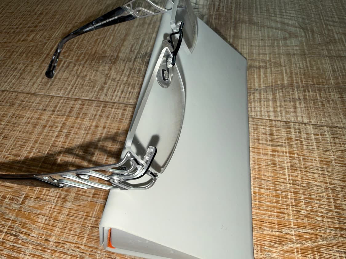 빈티지 긱시크 무테 안경 상품이미지2