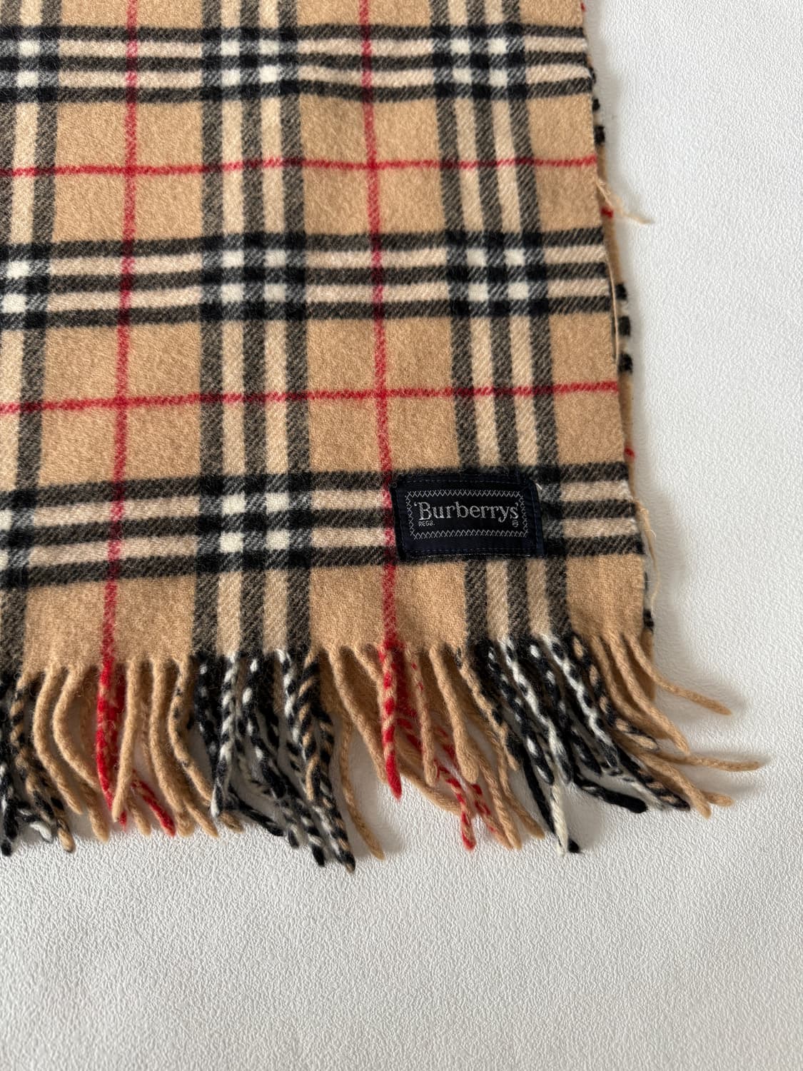 버버리(Burberry) 체크 울 머플러(JAPAN) 상품이미지3