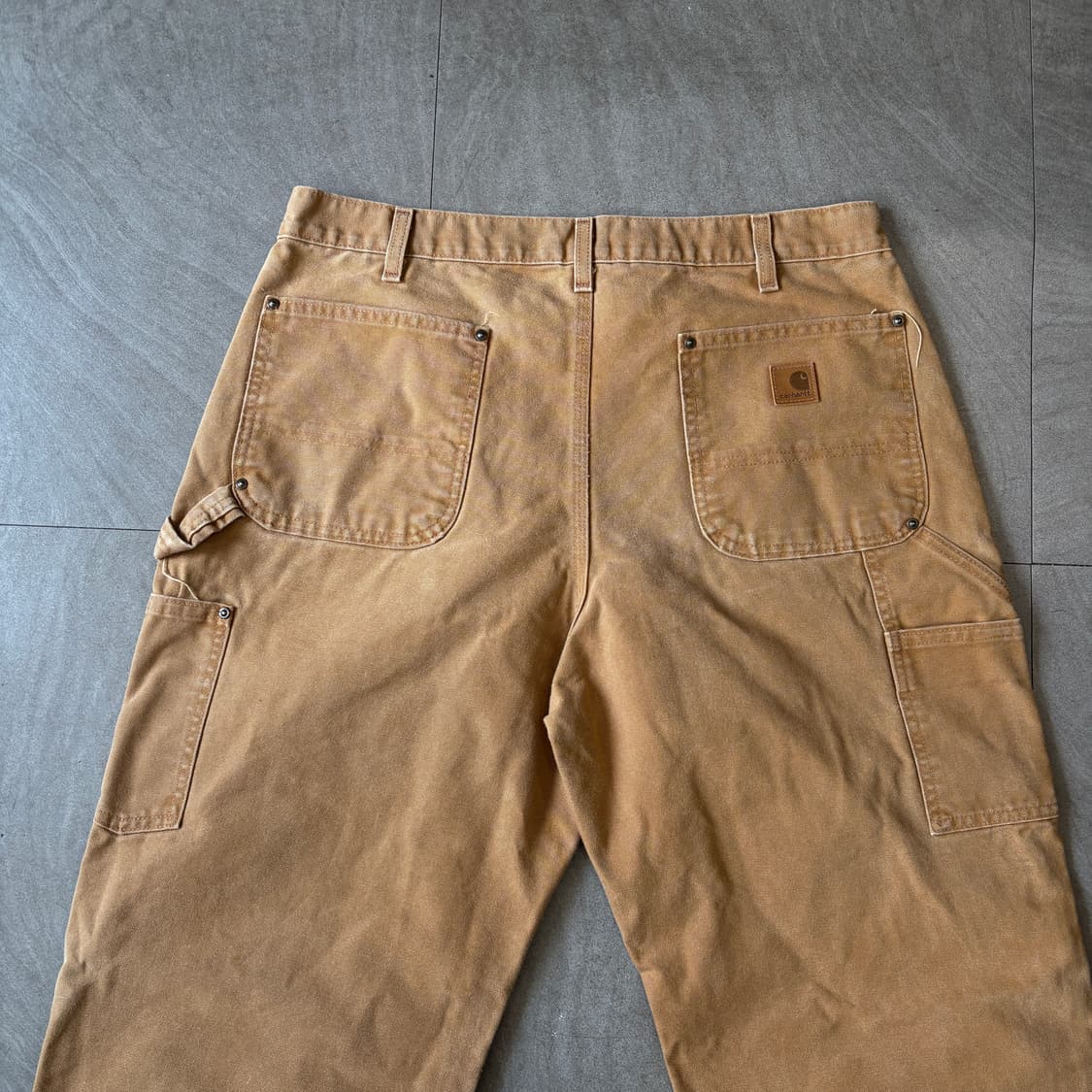 칼하트 정품 브라운 더블니 팬츠 상품이미지7