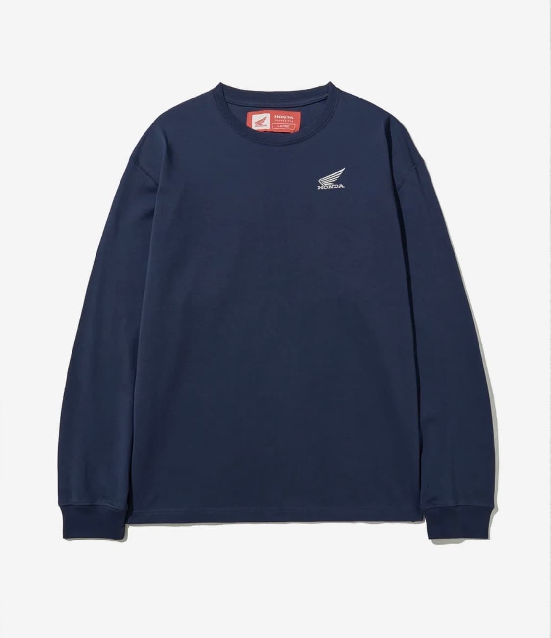 혼다모터사이클어패럴 오리지날 윙로고 롱슬리브(L) 상품이미지2