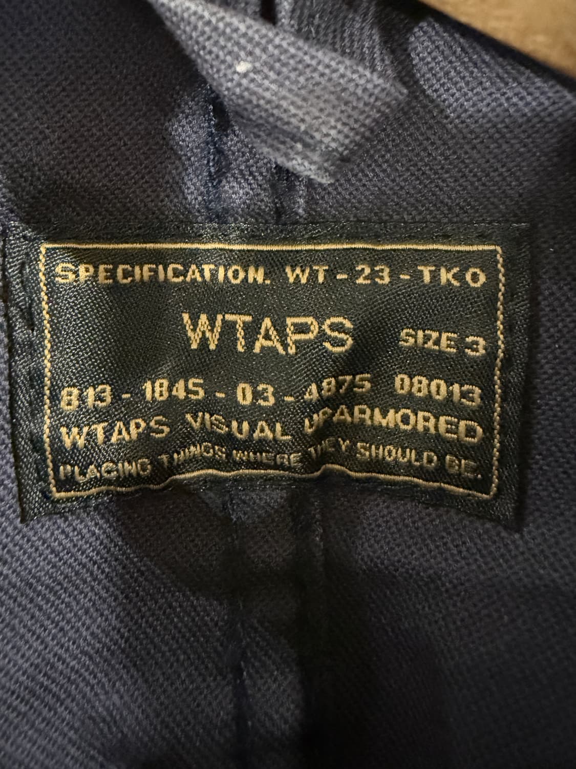 WTAPS 더블탭스 밀리터리 셔츠 자켓 상품이미지5