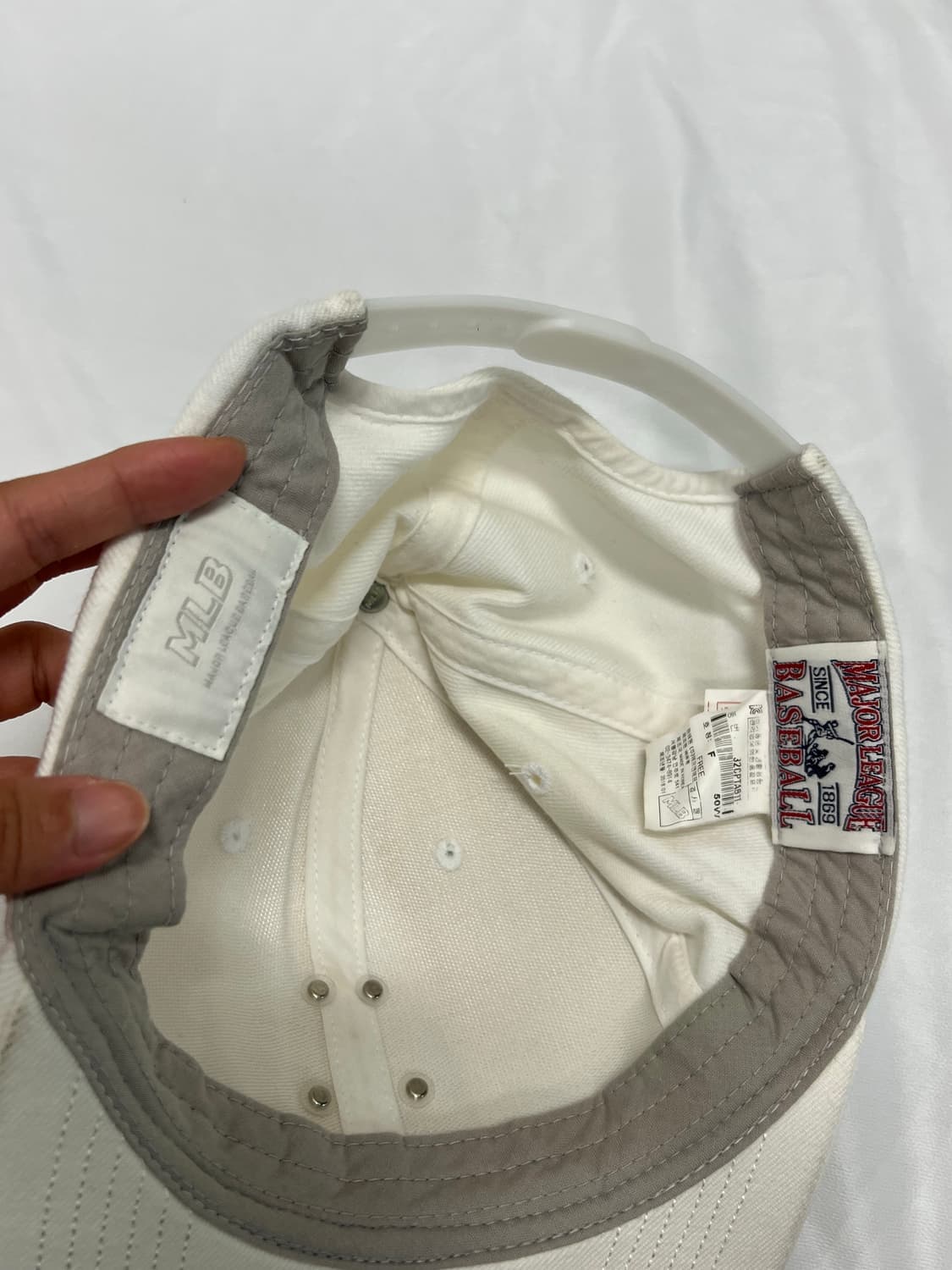 (F) MLB 뉴욕양키즈 플레이트 로고 스냅백 상품이미지3