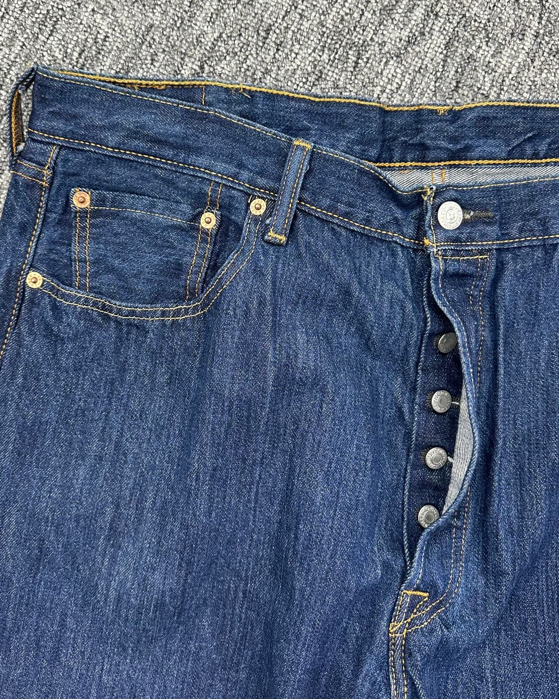 (허단50)리바이스 501 진청-M1504 상품이미지2