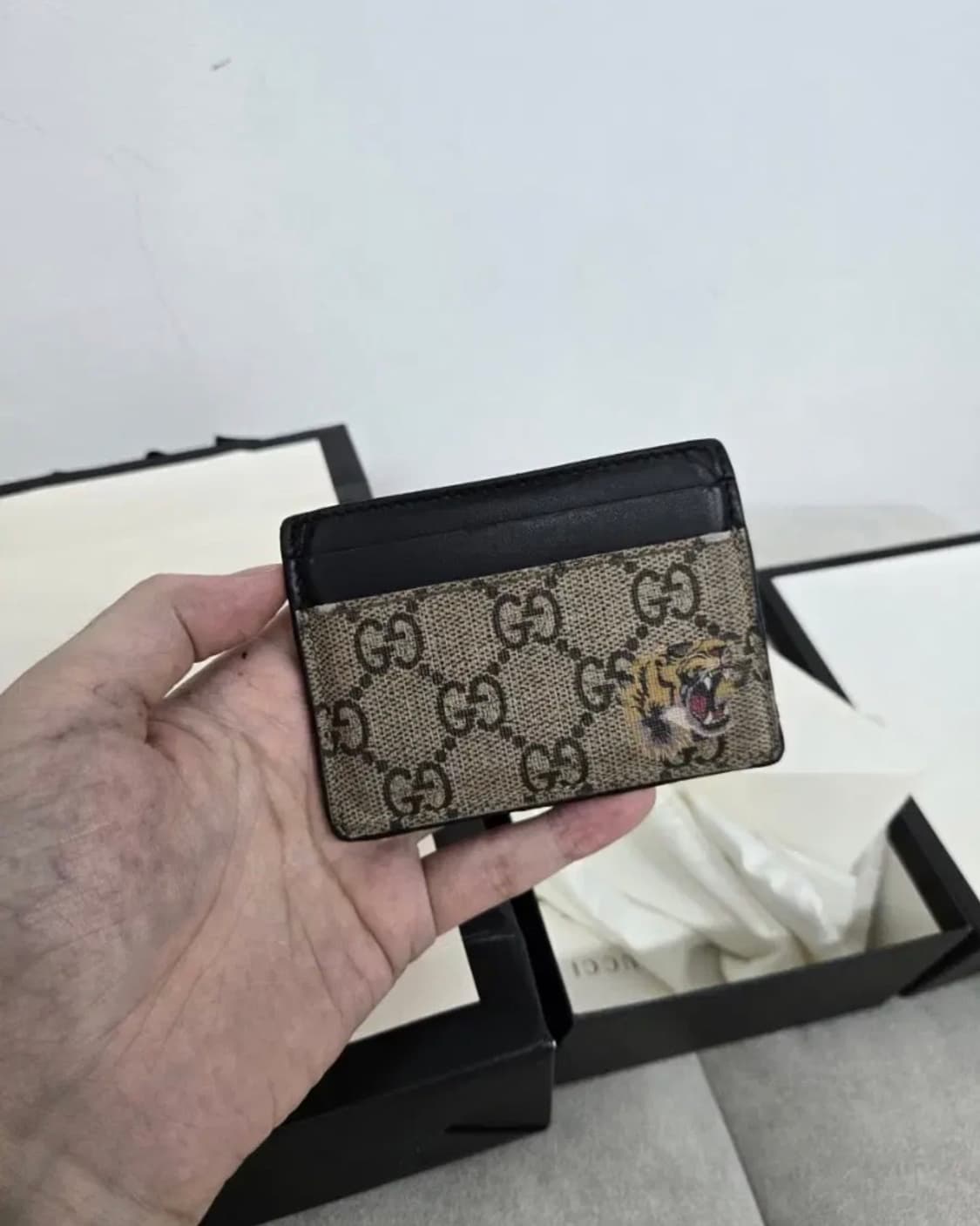 구찌 타이거 카드지갑 상품이미지1