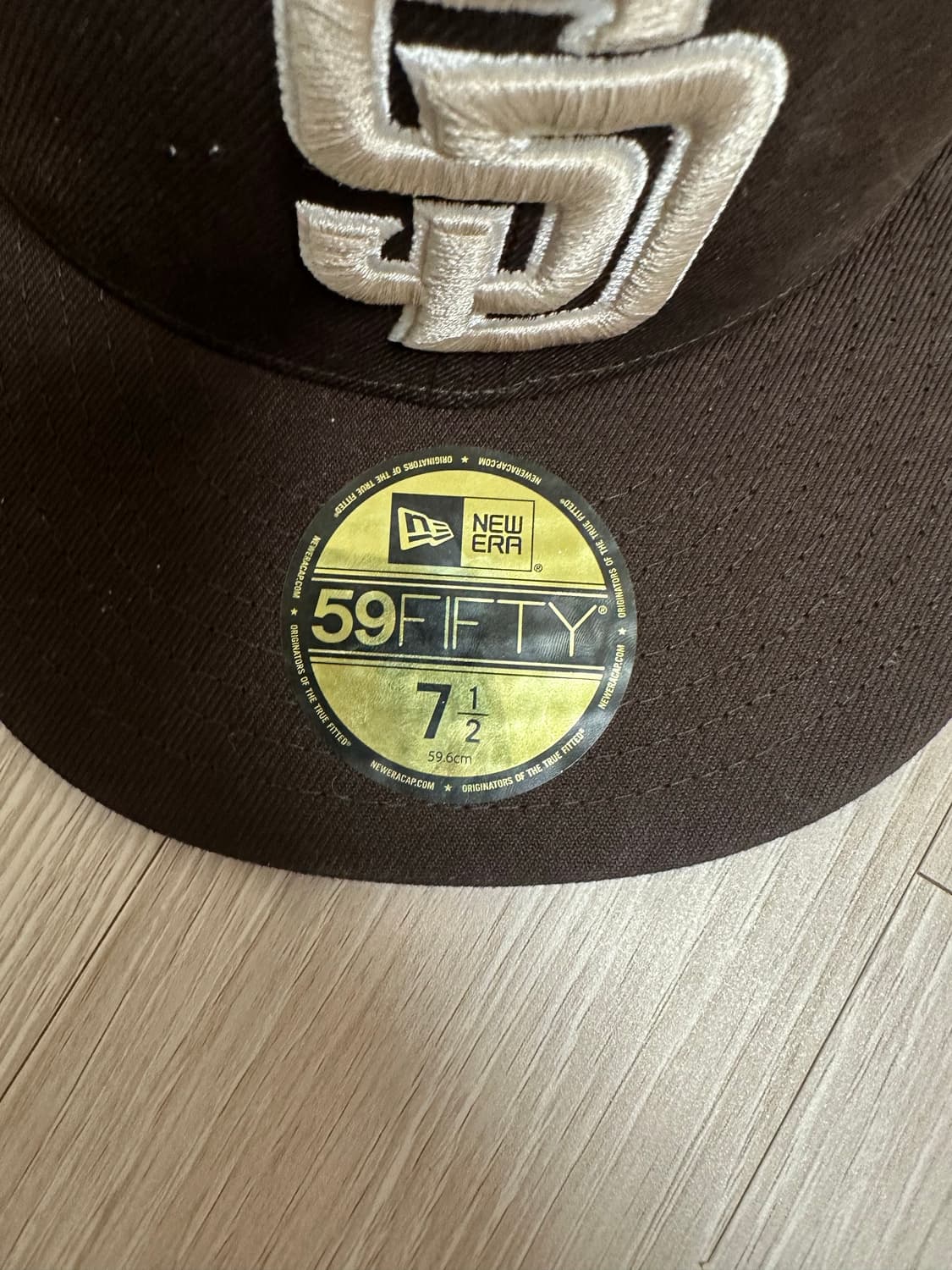 스냅백 뉴에라 MLB 어센틱 샌디에이고 파드리스 얼트 브라운 상품이미지2