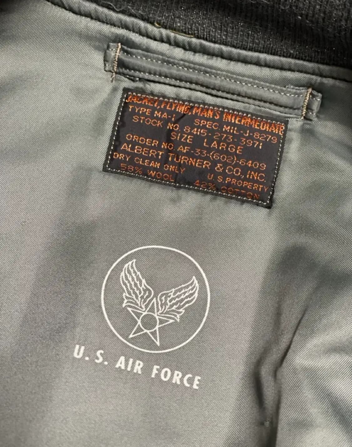 버즈릭슨 알버트터너 MA-1  상품이미지4