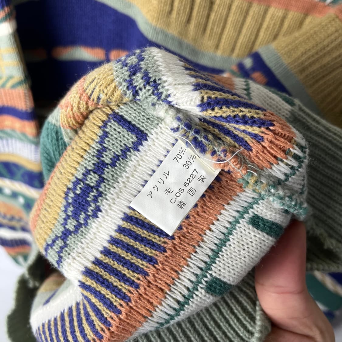 [Filant] 빈티지 믹싱 케이블니트 상품이미지5
