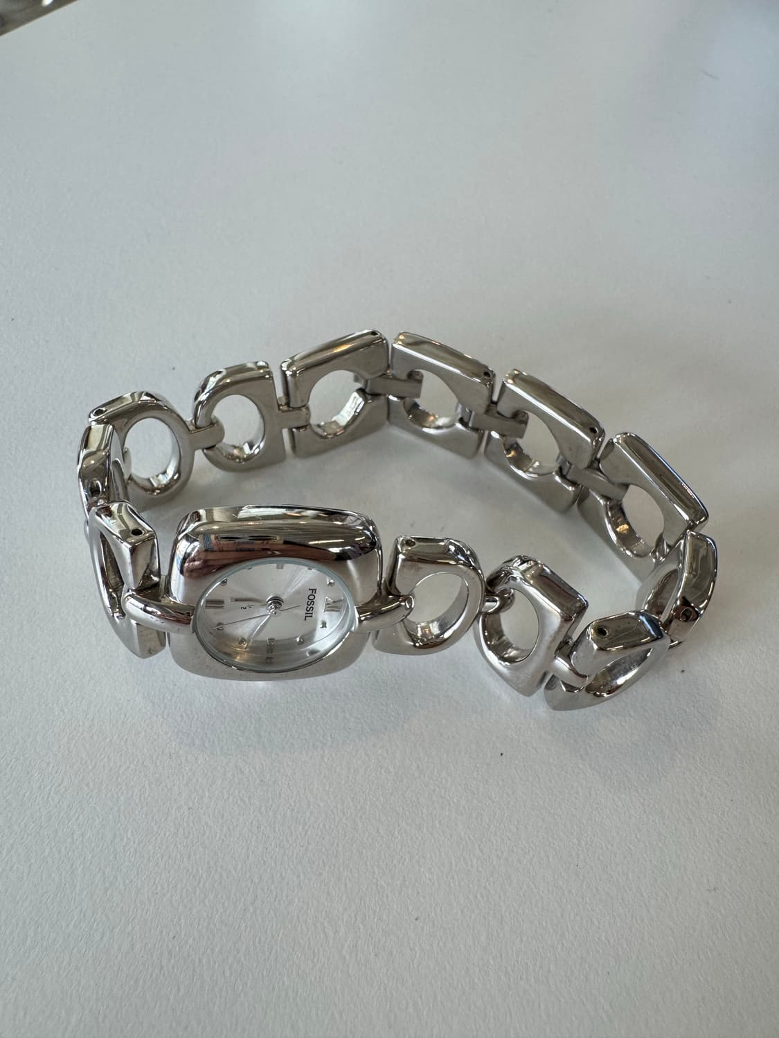 [Vintage] Fossil 파실 실버 뱅글 시계 상품이미지2