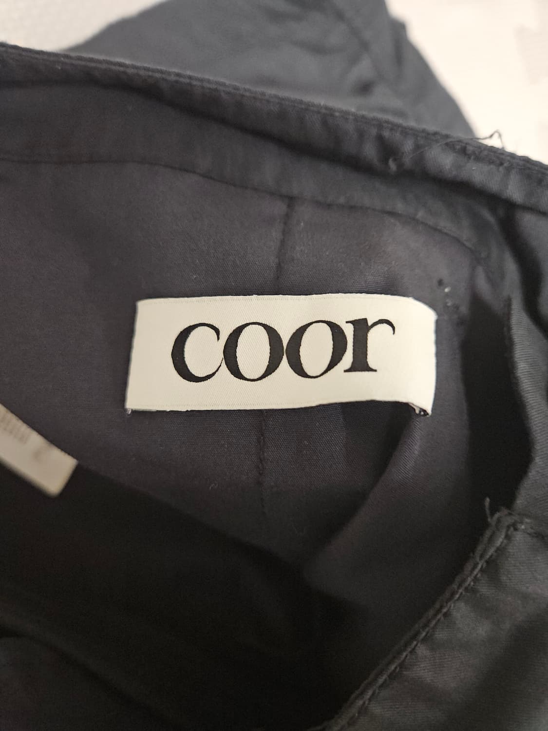 Coor 다이애그널 플랩 포켓 팬츠 S 상품이미지3