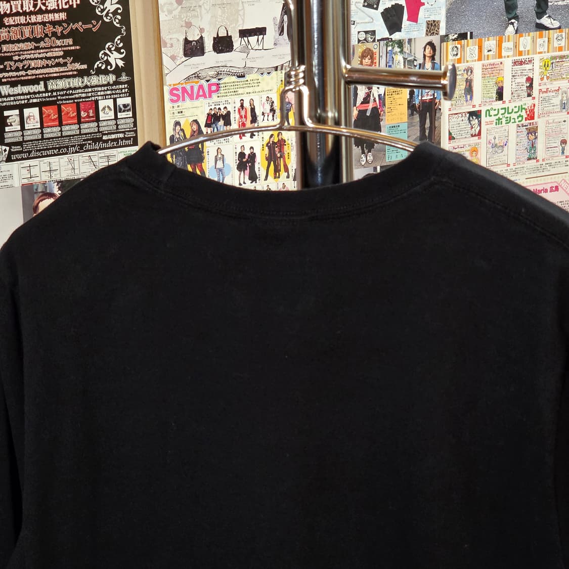 빈티지 펑크 스컬 프린팅 롱슬리브 상품이미지5