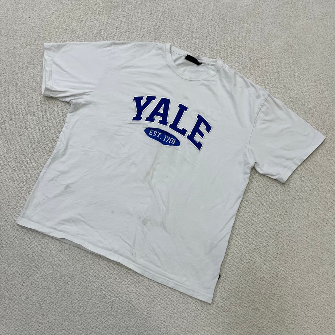 XL 예일 빅로고 반팔 티셔츠 0323M 상품이미지1