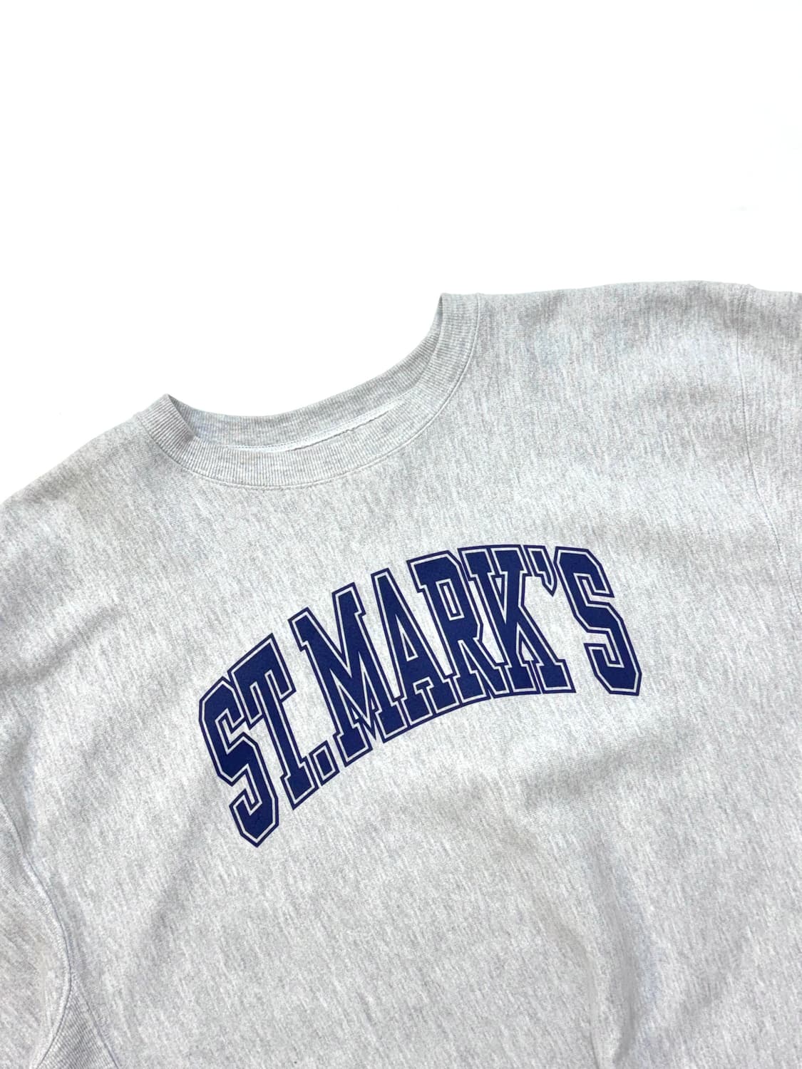 Champion 챔피온 리버스위브 그레이컬러 로고 맨투맨 상품이미지3