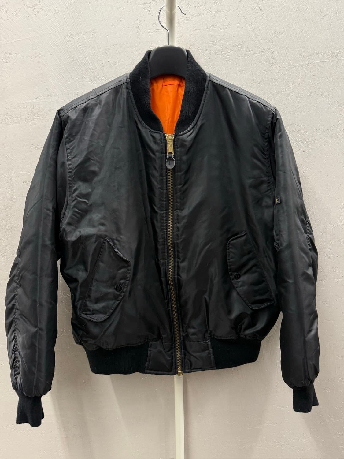 로스코 스트릿 양면 리버시블 마윈 블루종 항공자켓 M 상품이미지2