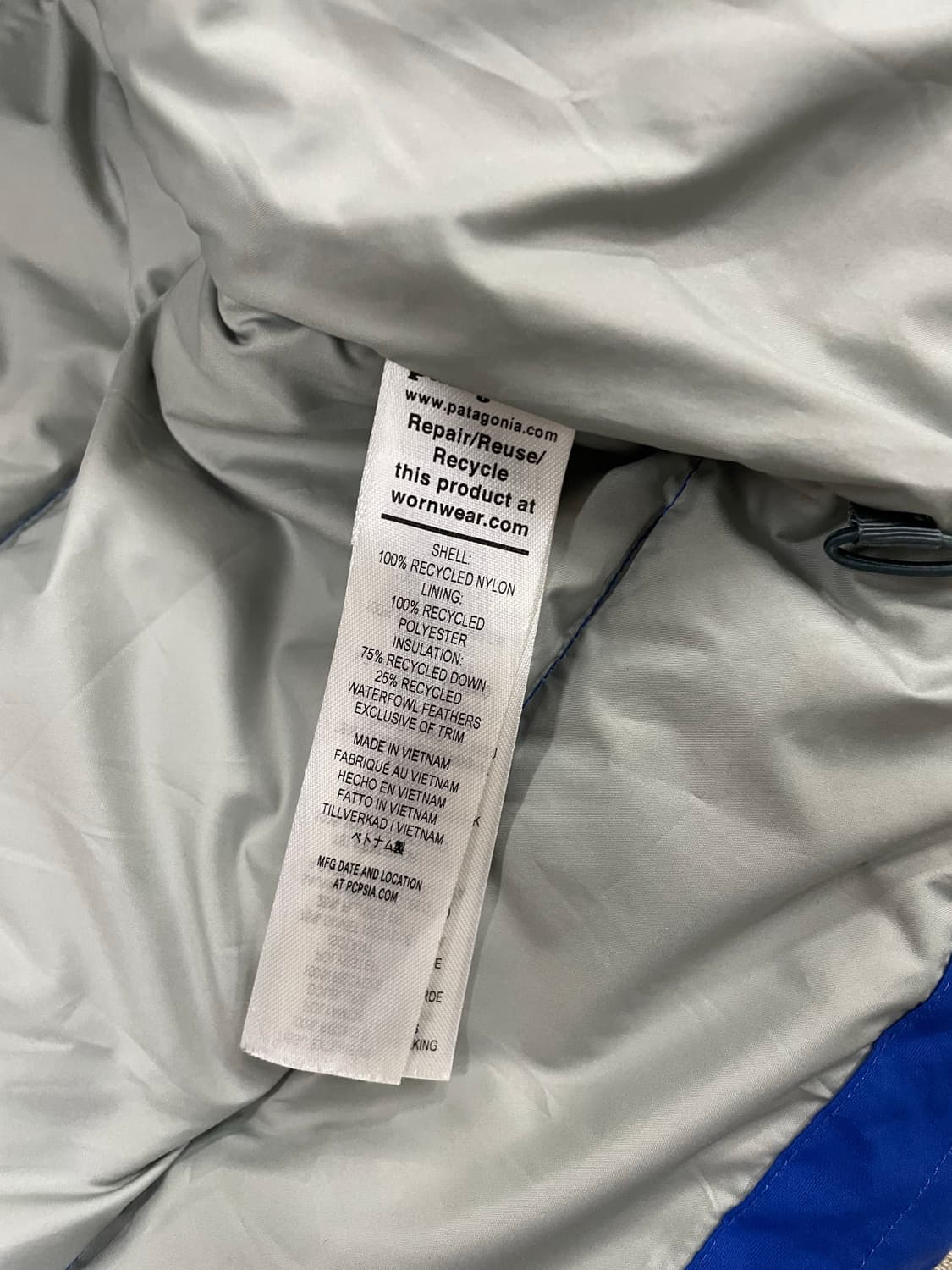 파타고니아 다운드리프트 패딩 m 상품이미지5