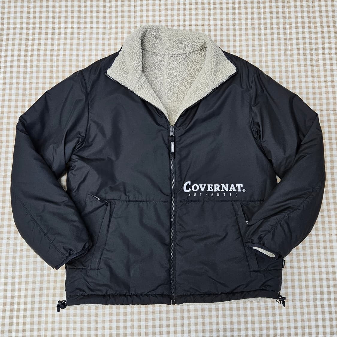 커버낫 리버서블 양면 자켓 남자100 상품이미지1