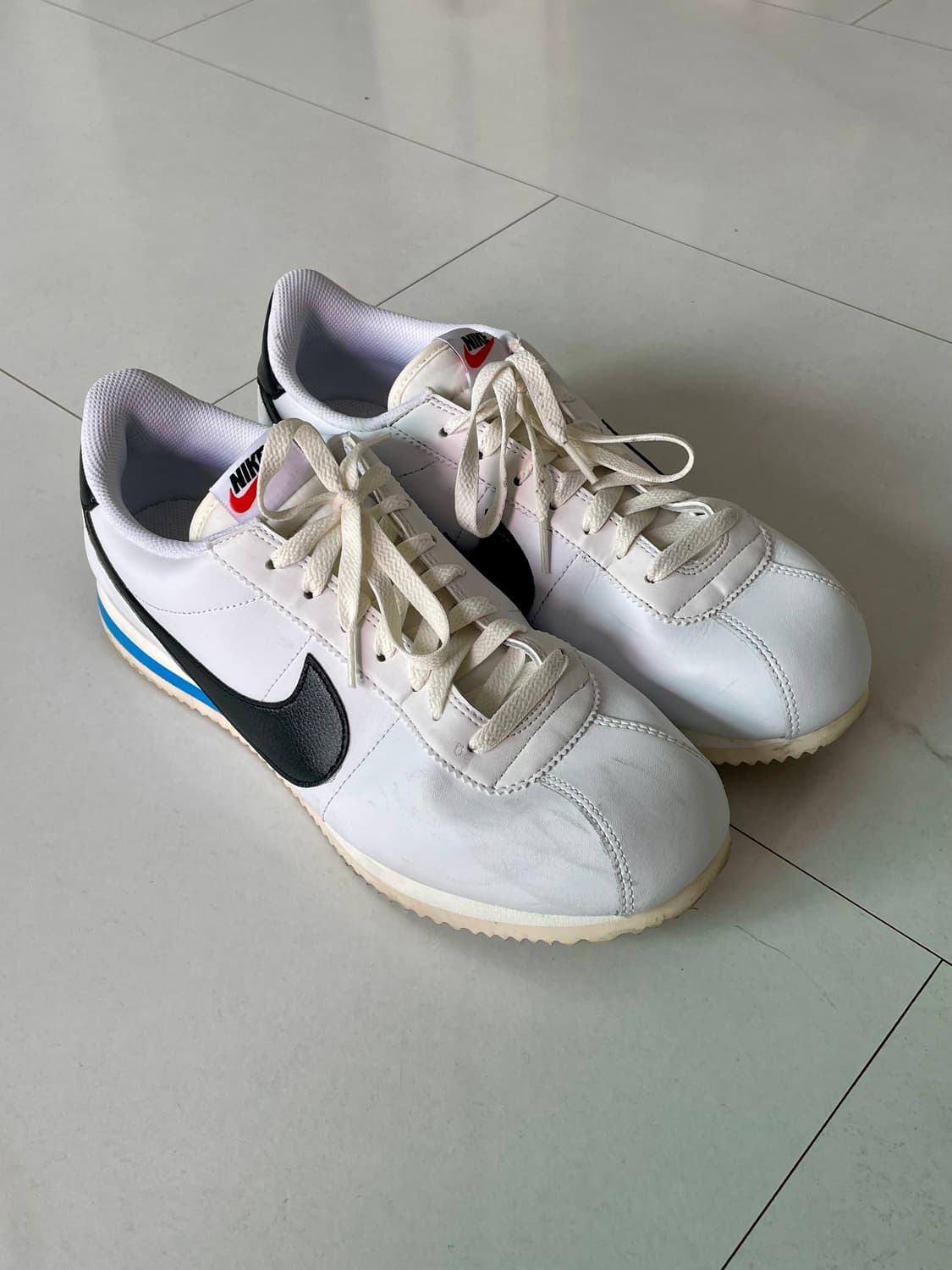 나이키 코르테즈 흰검블루 (280) 상품이미지1