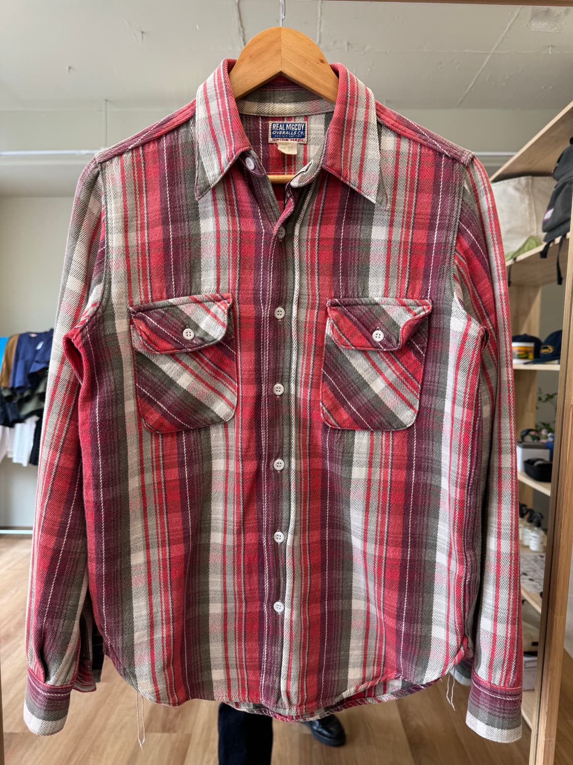 리얼맥코이 플란넬 셔츠 14 상품이미지1