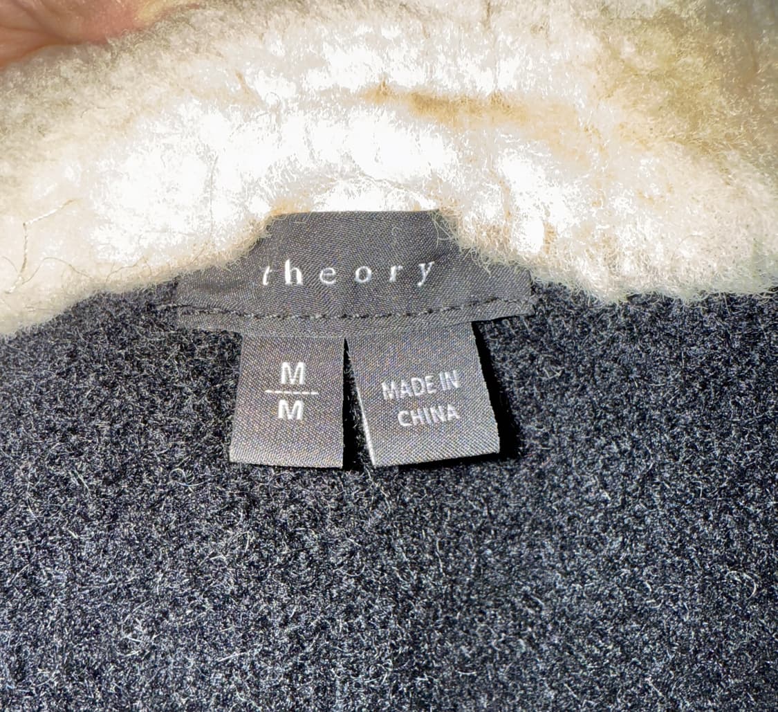 띠어리 램스울 릴렉스핏 니트자켓 상품이미지7