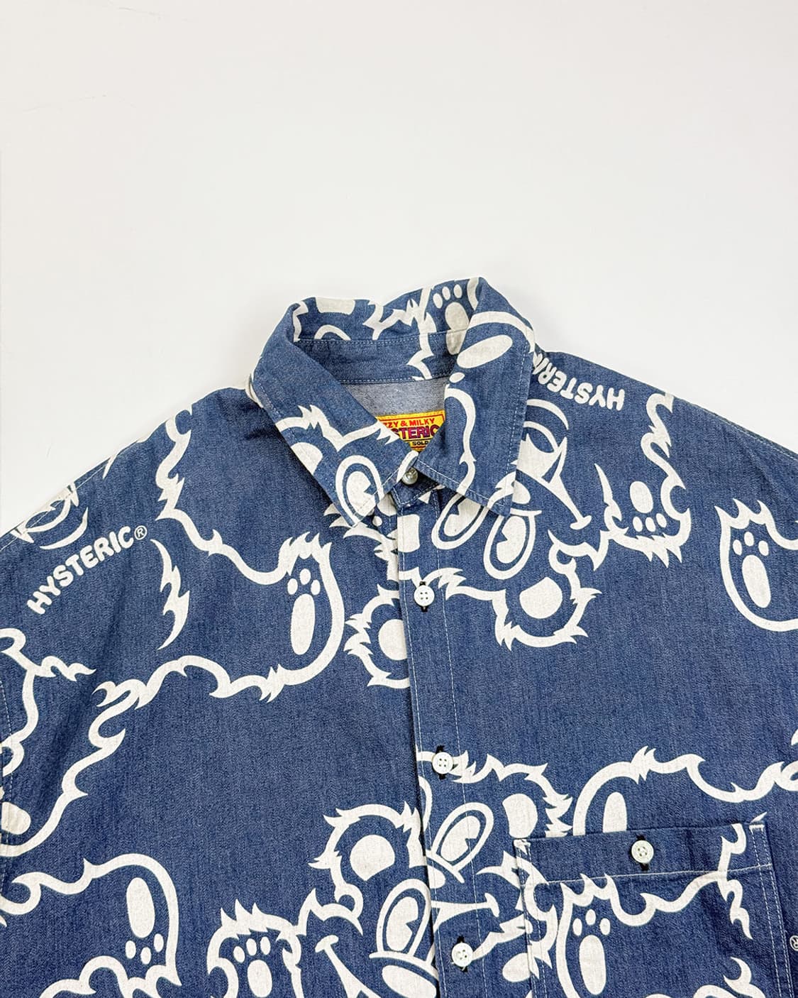 HYSTERIC GLAMOUR Oversized Denim Shirt 상품이미지3