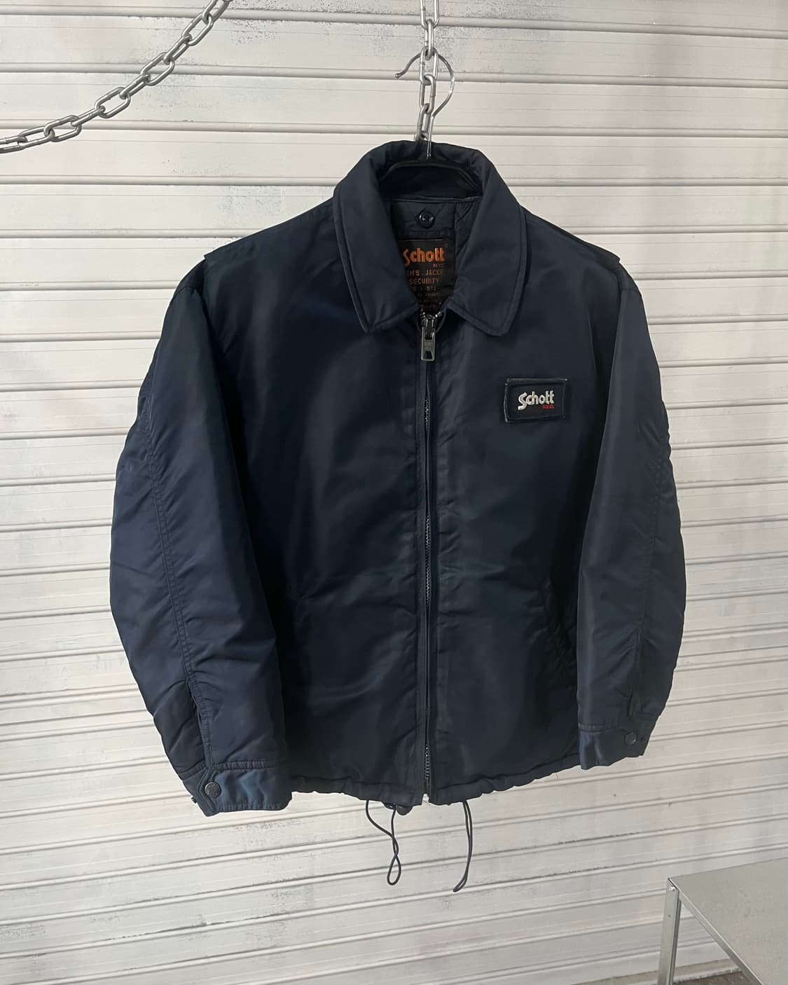 90s Schott tanker bomber jacket 상품이미지3