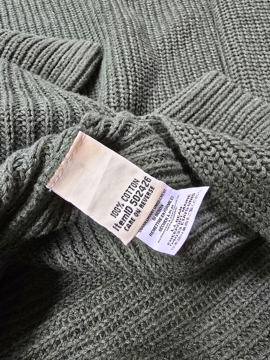 L.L.Bean V넥 니트 풀오버 (1210) 상품이미지4