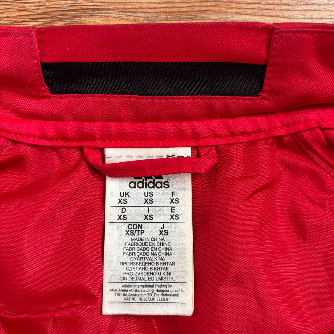 맨유 져지 집업 트랙탑 XS 아디다스 엠블럼 EPL 상품이미지5