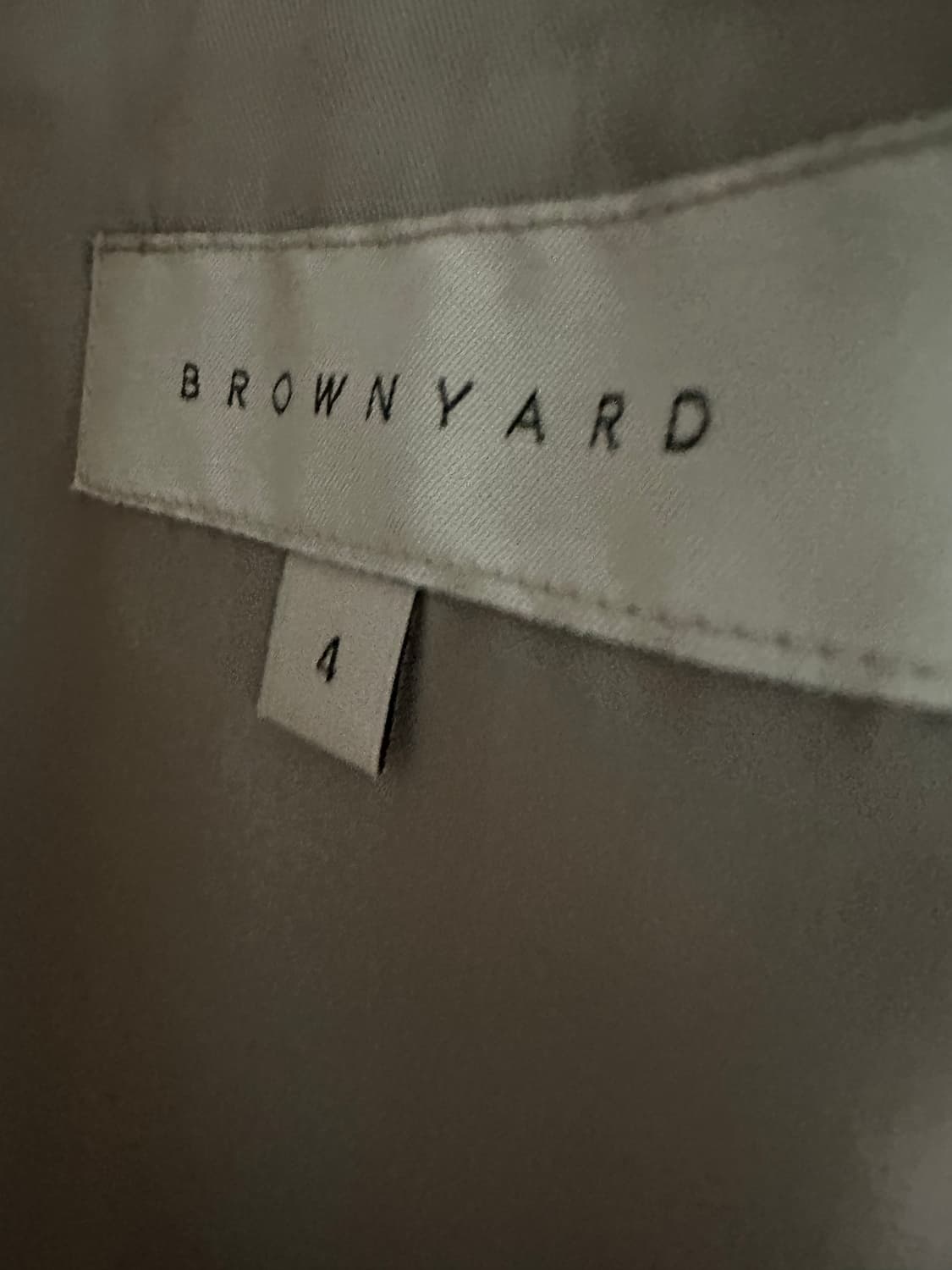 브라운야드 스탠드카라 블루종 4 베이지 상품이미지3