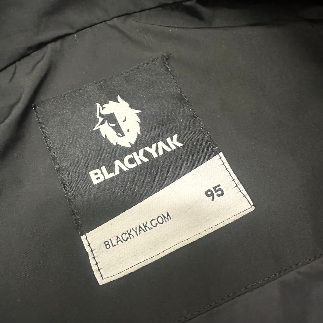 블랙야크 나일론 바람막이 자켓 블랙 95(M) 상품이미지4