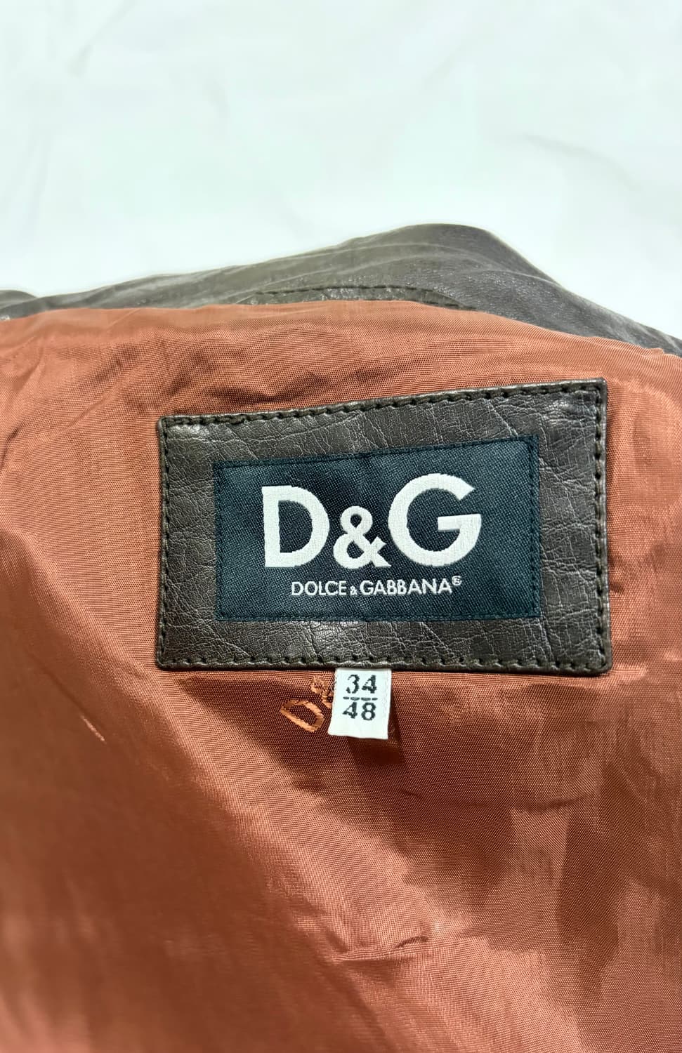 돌체앤가바나/멀티레이어 레더자켓/48 상품이미지5