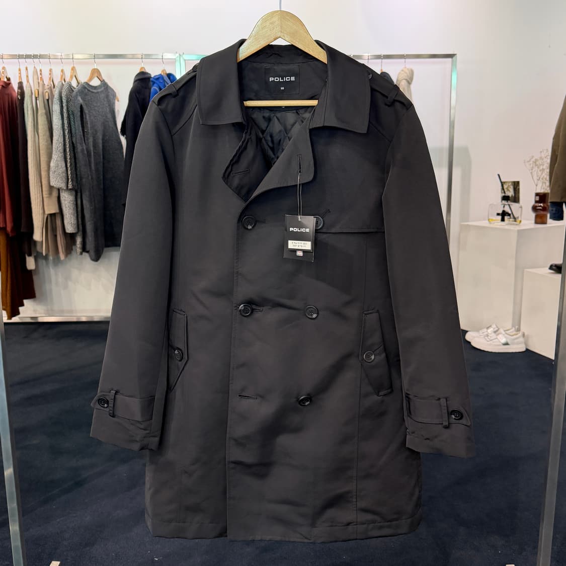[105] POLICE 트렌치코트 상품이미지1