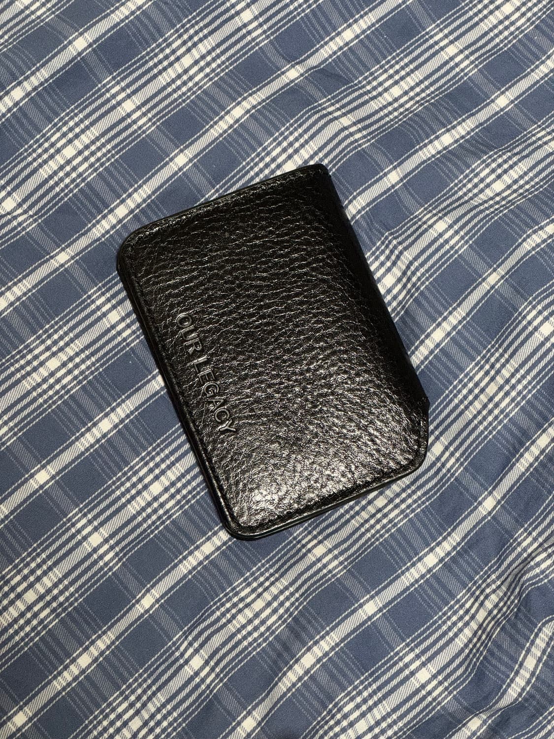 [OS] 아워레가시 26ss 카드 케이스 딥블랙 (A2268CDB) 상품이미지2