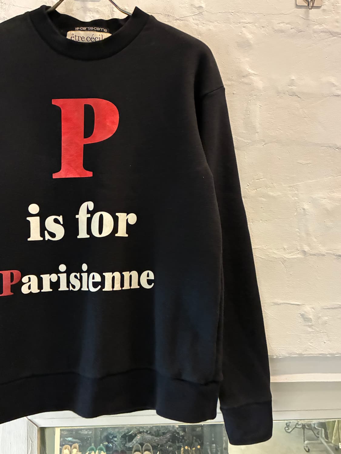 Etre Cecile 에트레 세실 Paris 스웻셔츠 S 상품이미지3