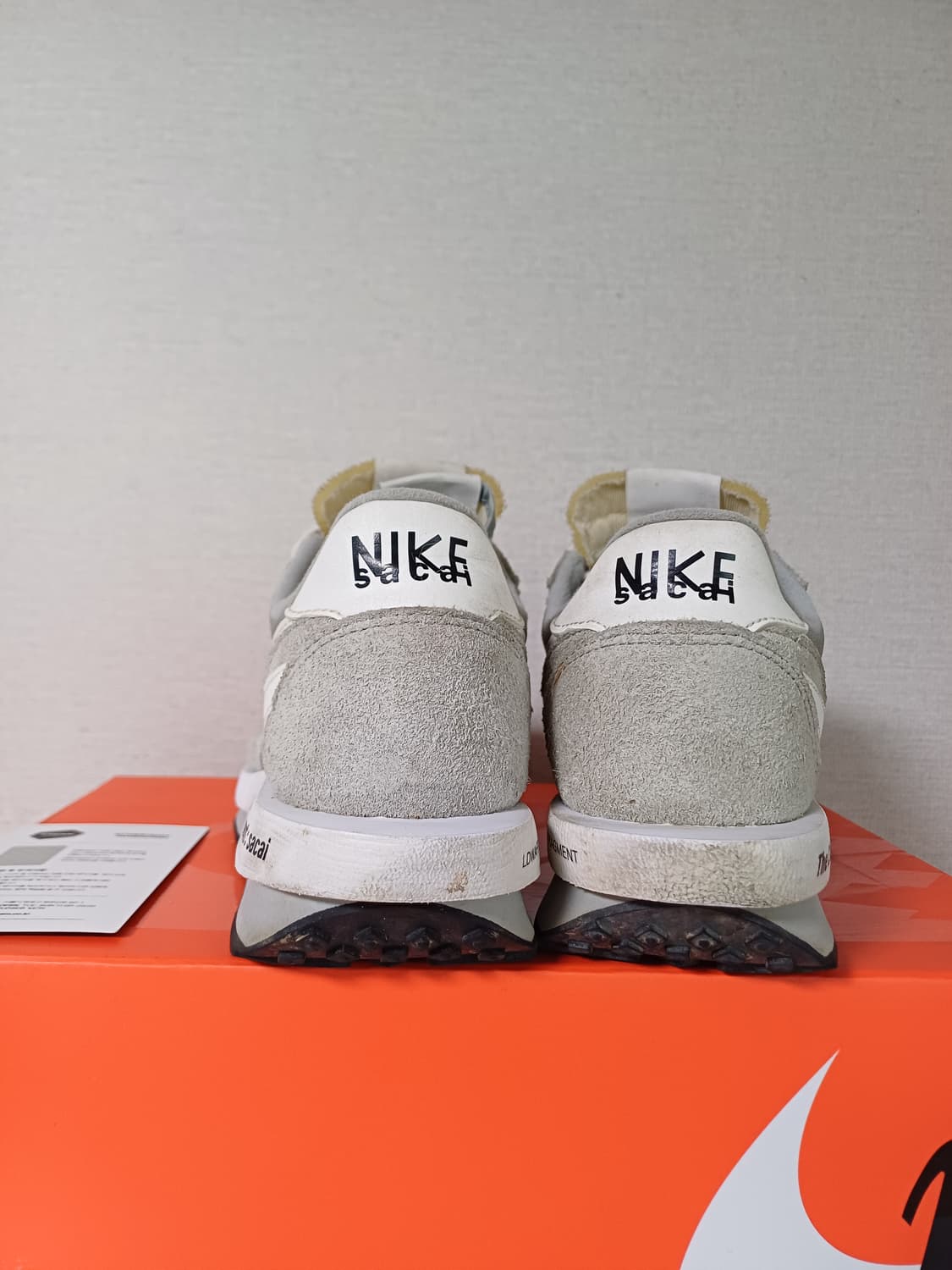 나이키  사카이 LD와플 프라그먼트 스모크 260mm 상품이미지3