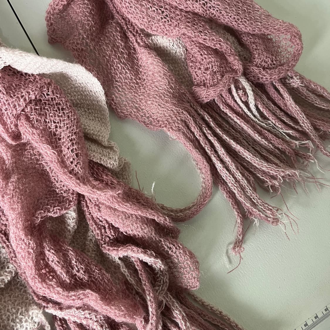 [JPN] 빈티지 재팬 레이어드 곱창 머플러 상품이미지3