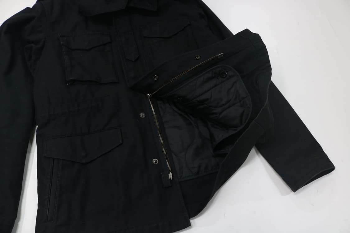 그린라벨 릴렉싱 빈티지 블랙 M-65 필드 자켓 (M) 상품이미지6