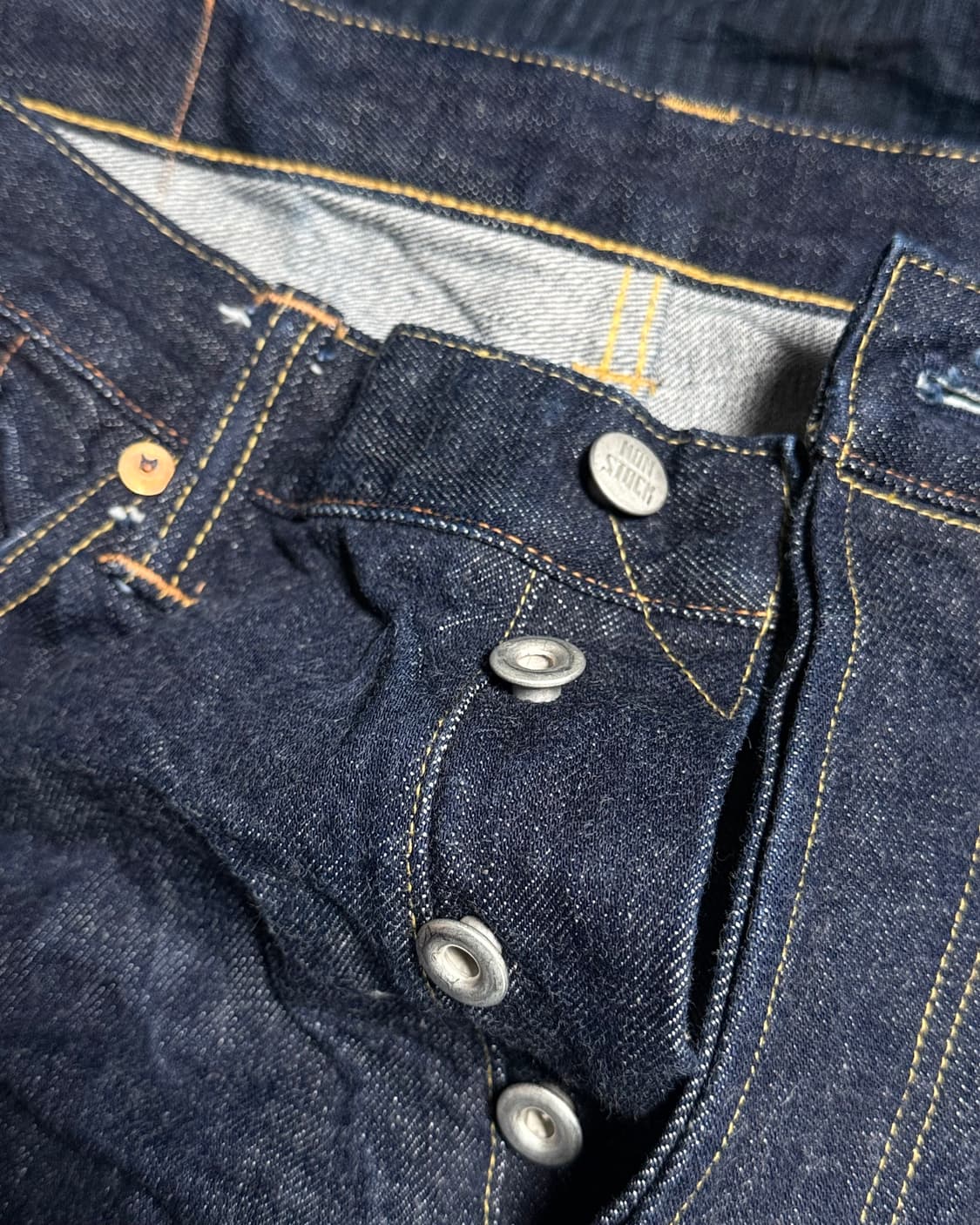 논스탁 15oz 헤비웨이트 셀비지 데님 진 34 상품이미지2