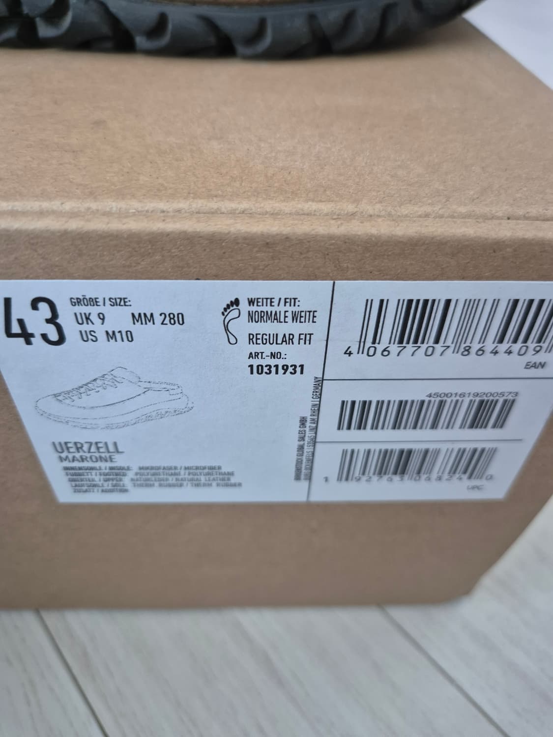 띠보 버켄스탁 1774 43사이즈 상품이미지3