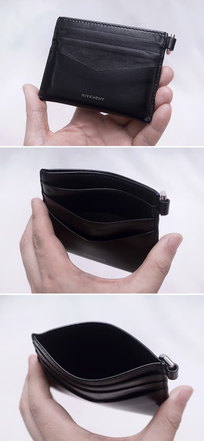 지방시 (GIVENCHY) 4G 메탈로고 은장 블랙 카드지갑 상품이미지7
