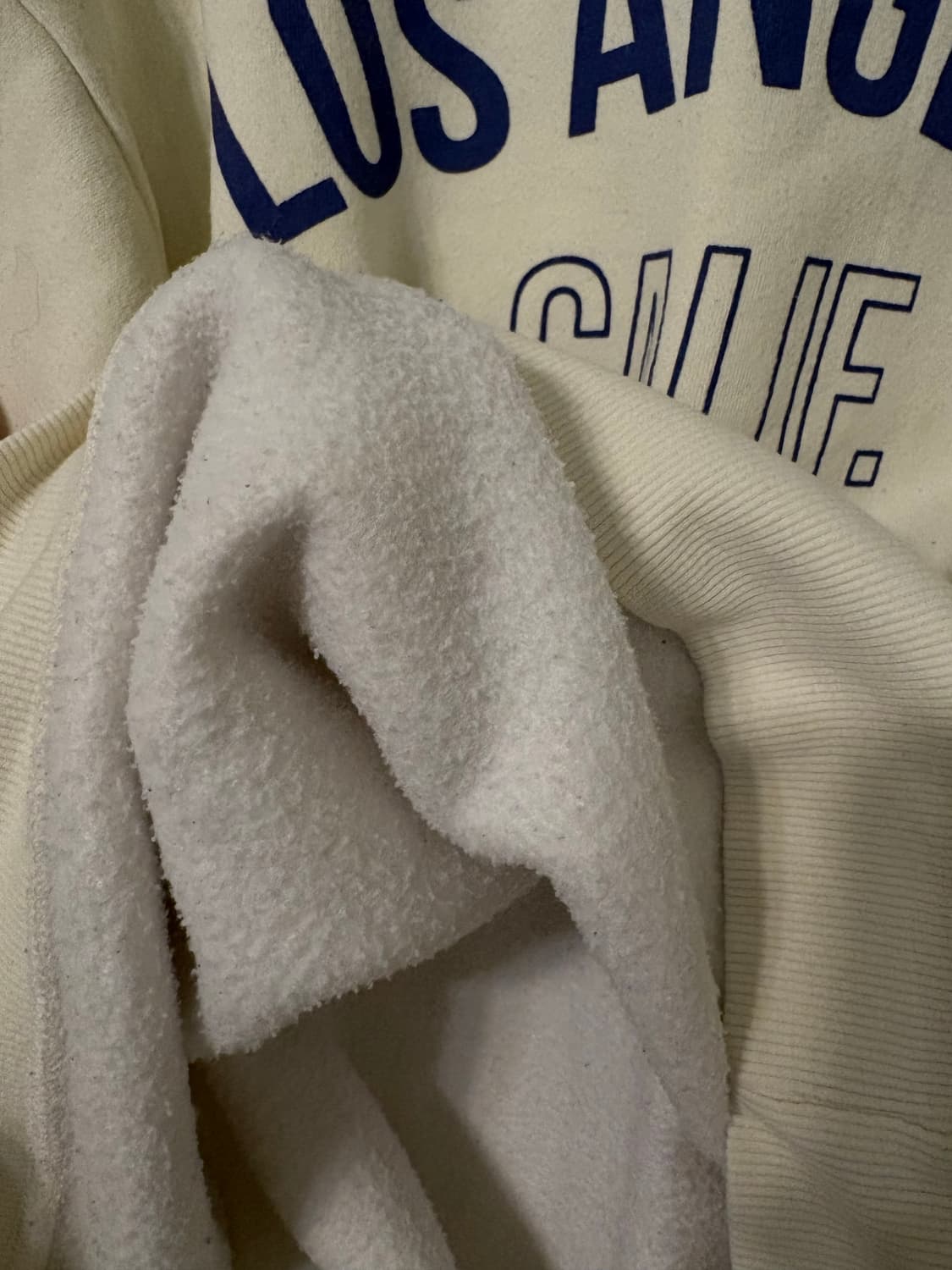 캘리포니아프로젝트 기모 맨투맨 상품이미지4