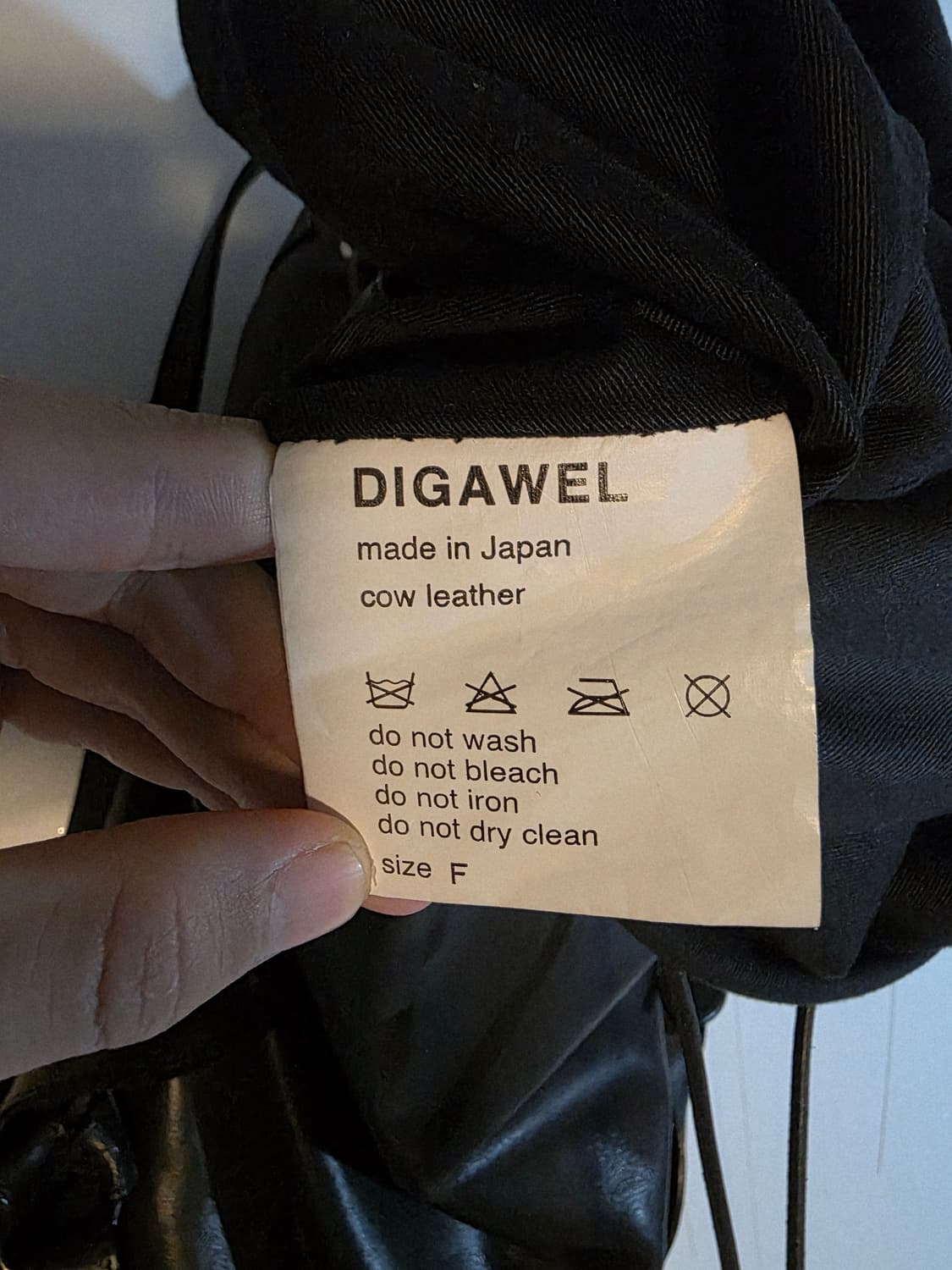 Digawel x yoshida porter leather bag 상품이미지6