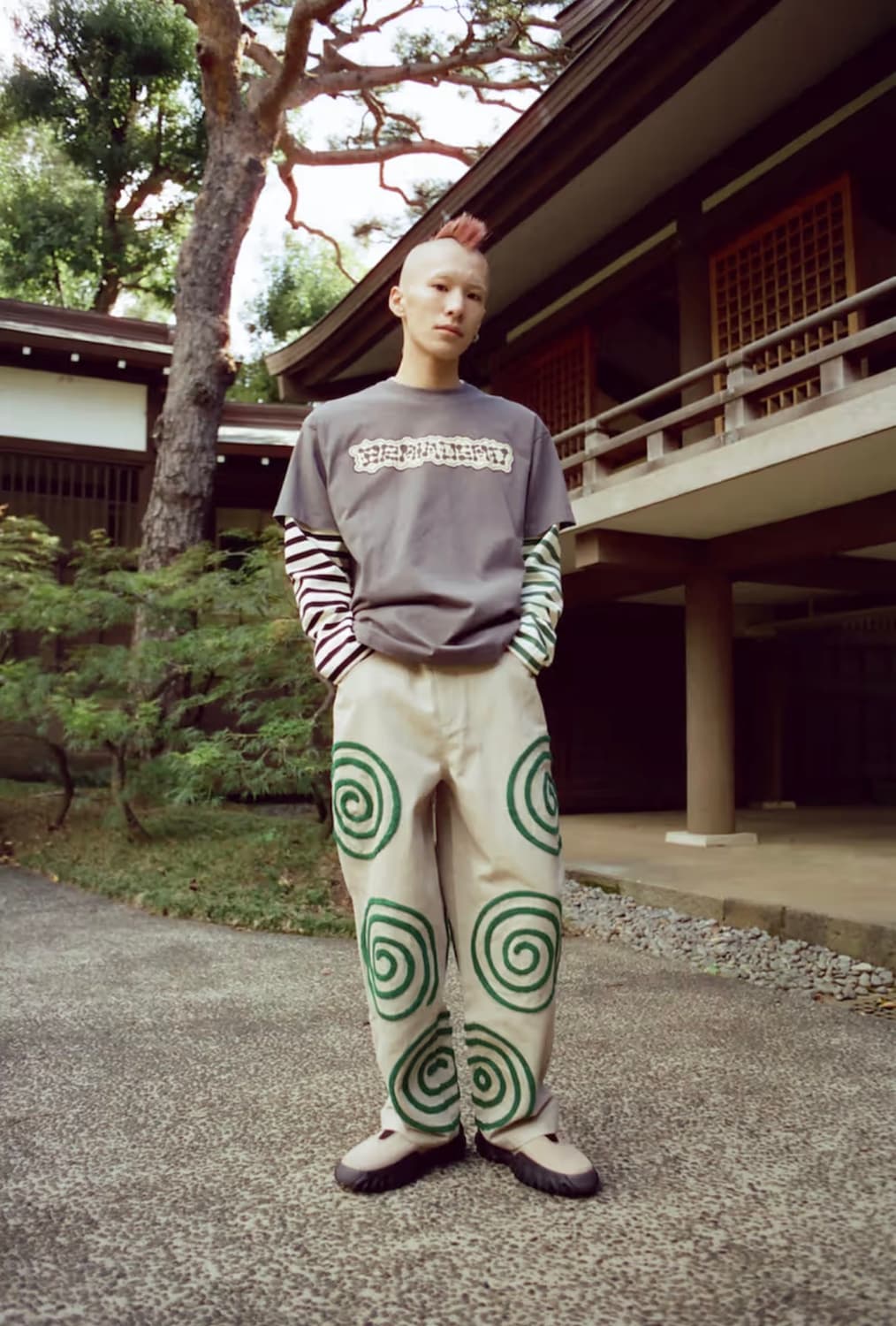 브레인데드 스월 트윌 팬츠 카키 32 상품이미지2