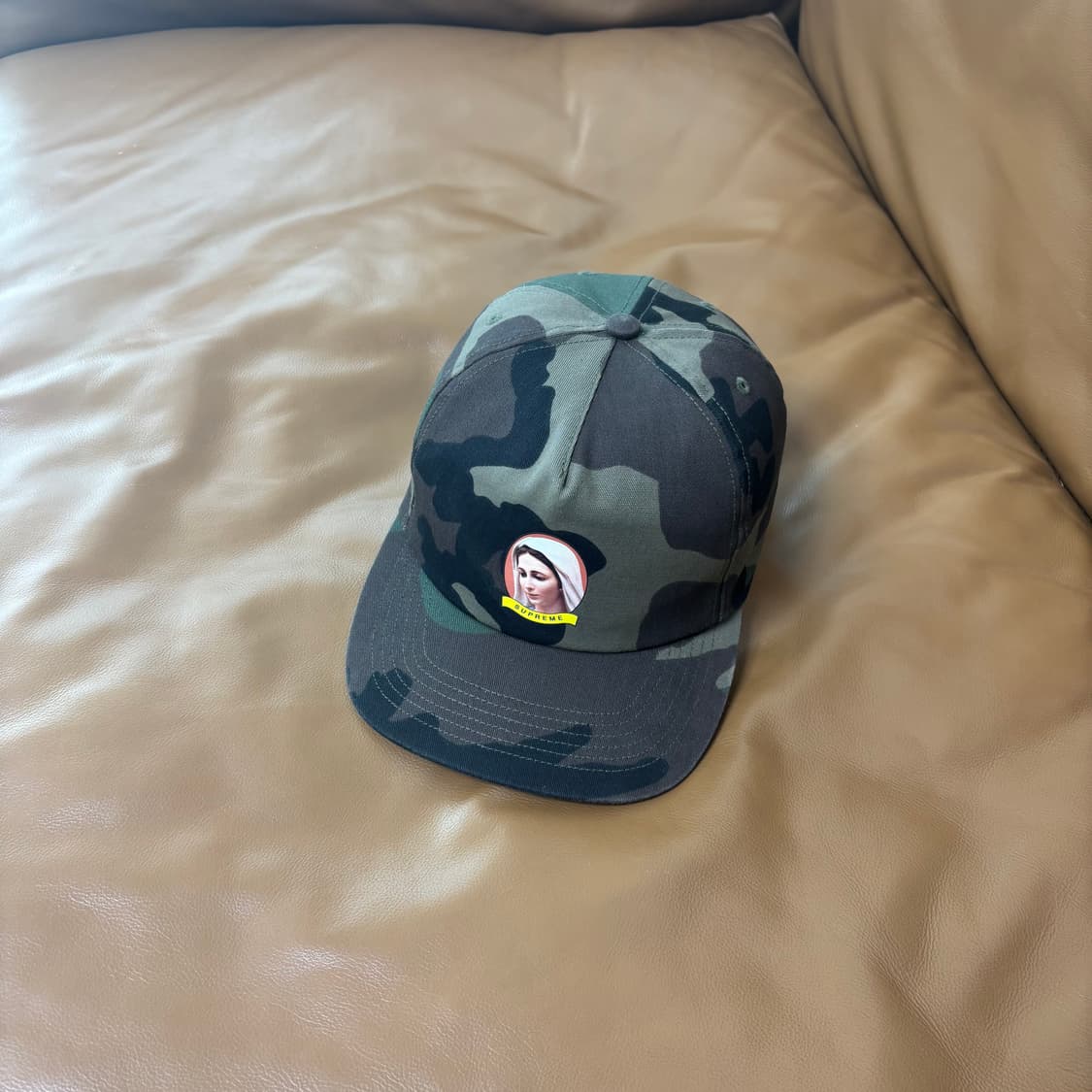 Supreme 슈프림 마리아 카모 6패널 볼캡 모자 Maria Camo 상품이미지1